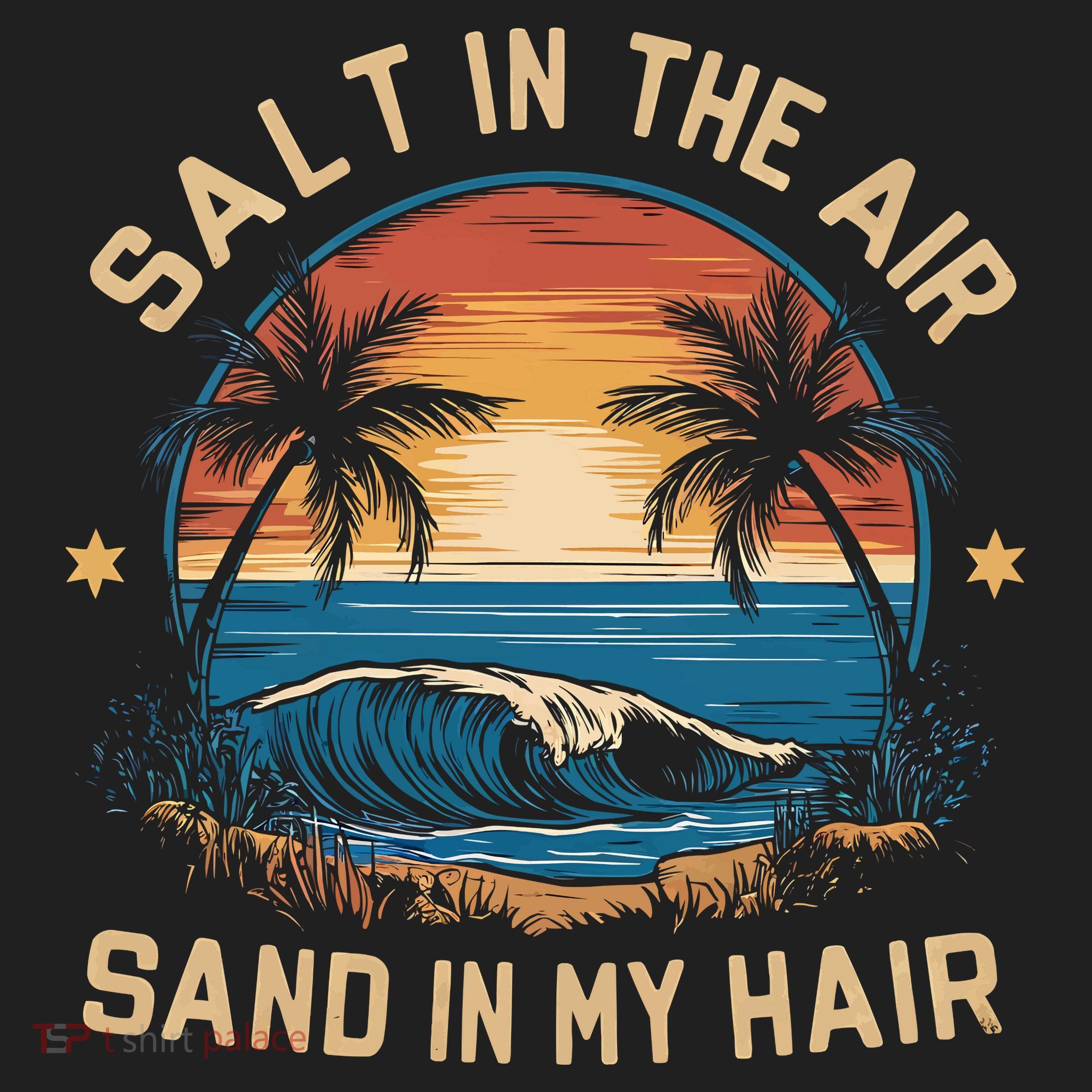 Surfing Summer Salt In The Air Sand In My Hair Beanie