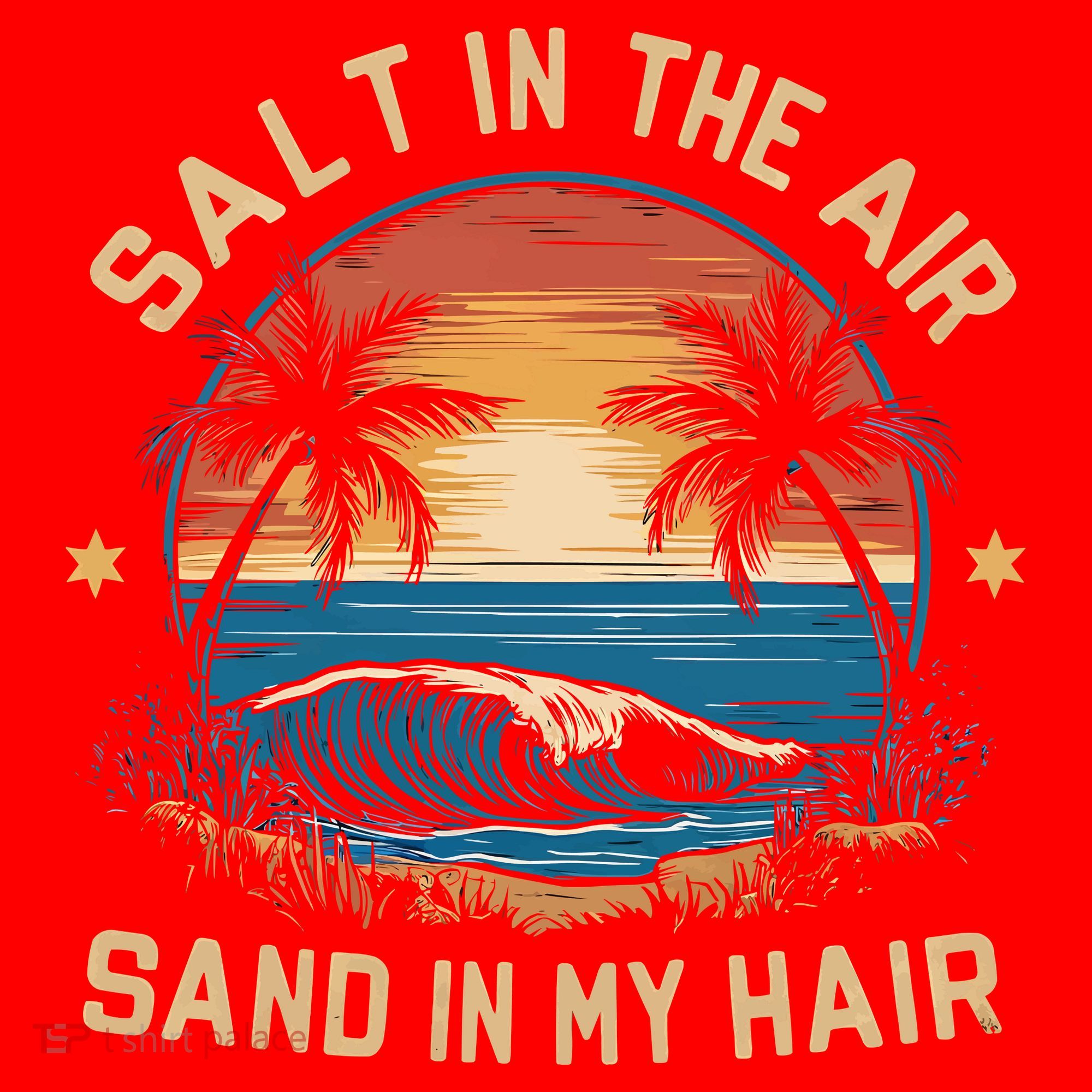 Surfing Summer Salt In The Air Sand In My Hair Santa Hat
