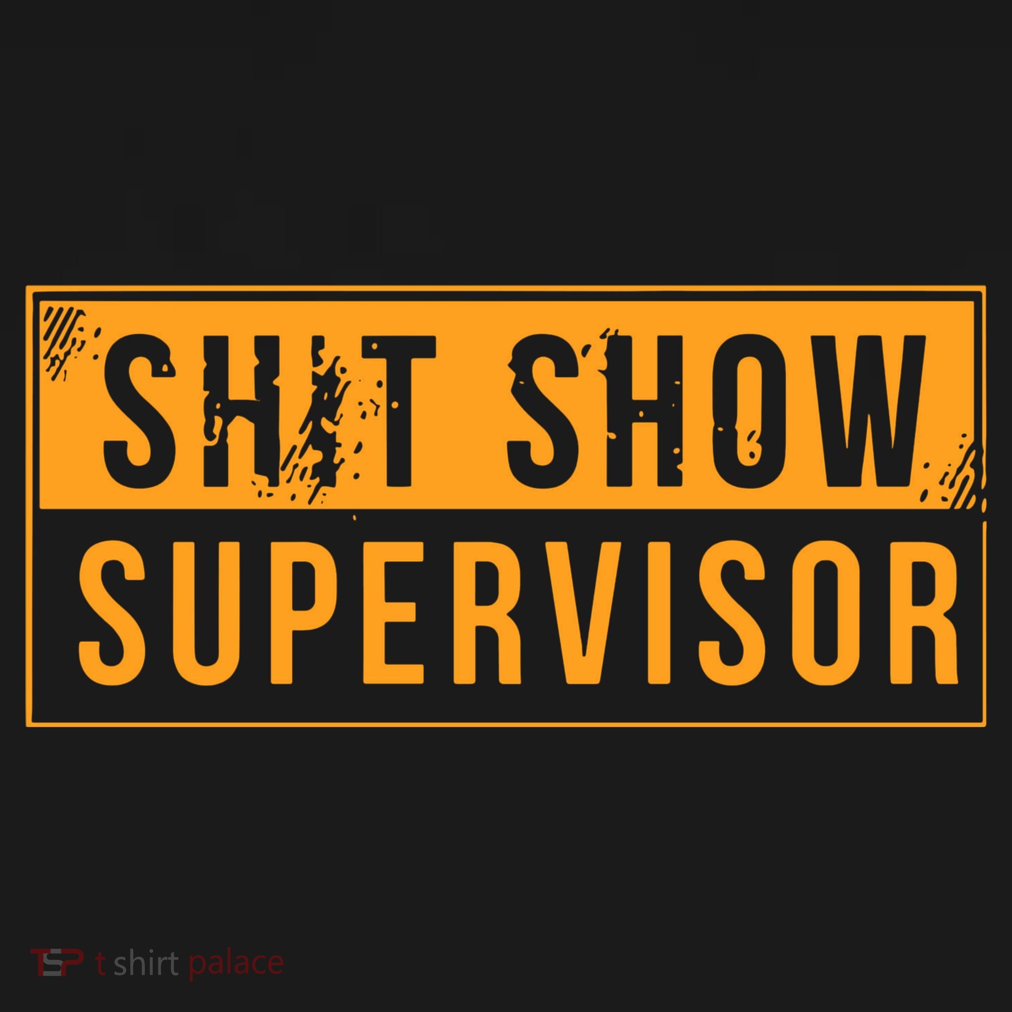 Shit Show Supervisor Retro Tank Top