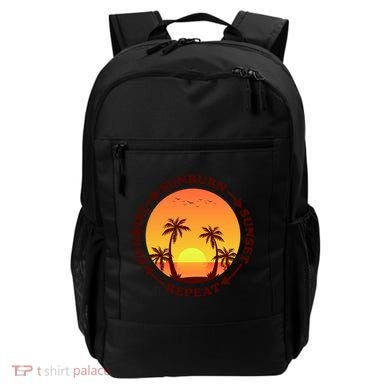 Sunrise Sunburn Sunset Repeat Gift Backpack