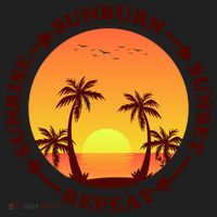 Sunrise Sunburn Sunset Repeat Gift Hat thumb 2
