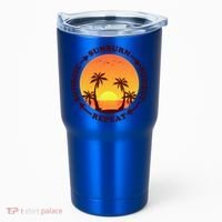 Sunrise Sunburn Sunset Repeat Gift Tumbler thumb 0