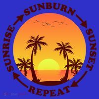Sunrise Sunburn Sunset Repeat Gift Visor thumb 3
