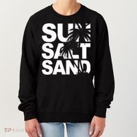 Sun Salt Sand Summer Palm Tree Women's Sweatshirt thumb 0