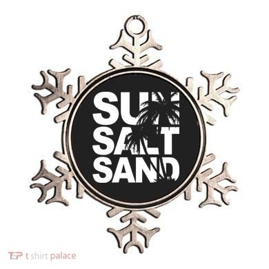 Sun Salt Sand Summer Palm Tree Ornament