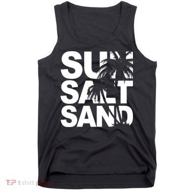 Sun Salt Sand Summer Palm Tree Tank Top