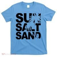 Sun Salt Sand Summer Palm Tree T-Shirt thumb 0