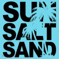 Sun Salt Sand Summer Palm Tree Kids T-Shirt thumb 4