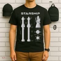 Superheavy Starship Sn15 T Starship To The Mars Mission T-Shirt thumb 6