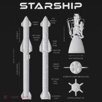 Superheavy Starship Sn15 T Starship To The Mars Mission Women's Hoodie thumb 2