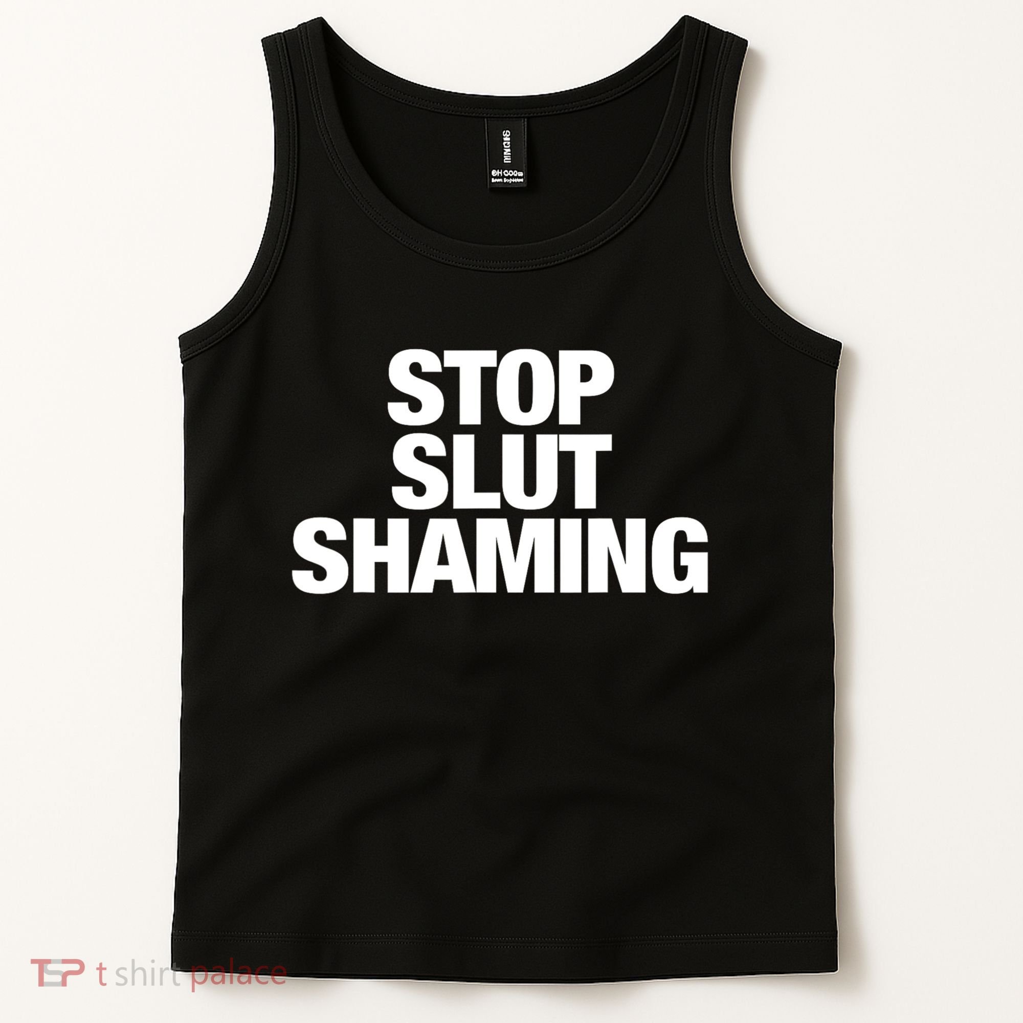Stop Slut Shaming Funny Adult Saying Tank Top