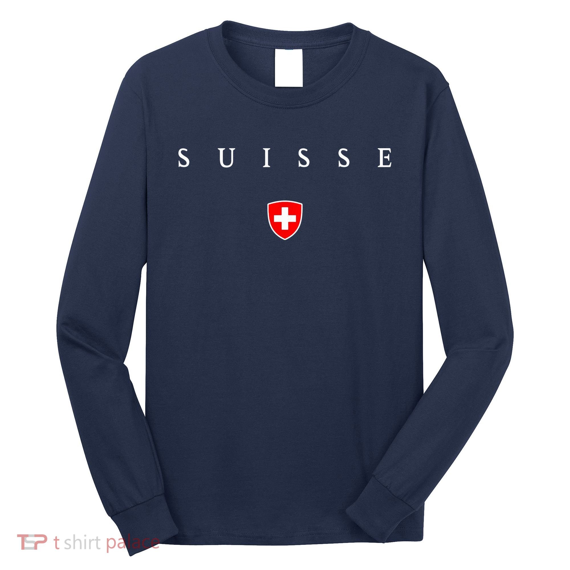 Switzerland Suisse Long Sleeve Shirt