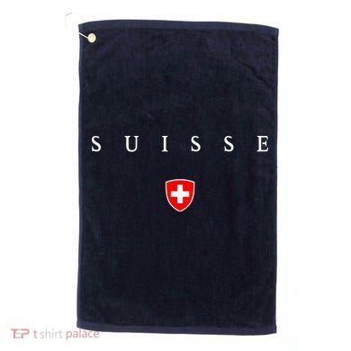 Switzerland Suisse Golf Towel
