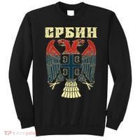 Serbia Srbija Serbian Serbian Eagle Flag Cccc Cyrillic Sweatshirt thumb 0