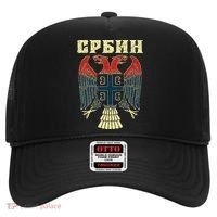 Serbia Srbija Serbian Serbian Eagle Flag Cccc Cyrillic Hat thumb 0