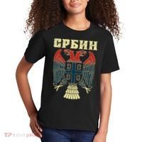 Serbia Srbija Serbian Serbian Eagle Flag Cccc Cyrillic Kids T-Shirt thumb 2