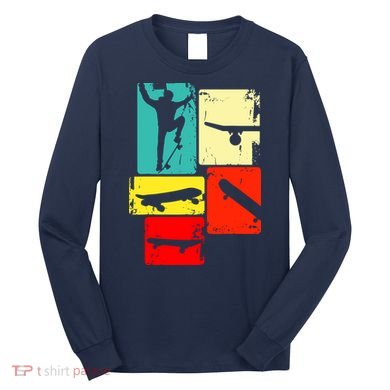 Skater Skateboarder Long Sleeve Shirt
