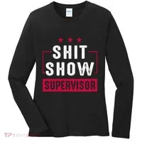 ShitShow Supervisor Women's Long Sleeve Shirt thumb 0