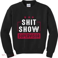 ShitShow Supervisor Kids Sweatshirt thumb 0
