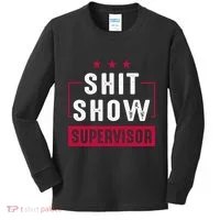 ShitShow Supervisor Kids Long Sleeve Shirt thumb 0