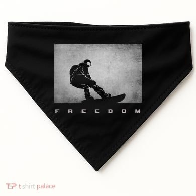 Snowboard Snowboarding Snowboarder Snowboard USA-Made Doggie Bandana