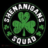 Shenanigans Squad Shamrocks Irish Funny St Patricks Day Bucket Hat thumb 4