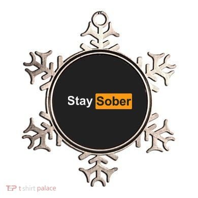 Stay Sober Ornament