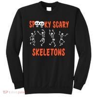 Spooky Scary Skeletons Dance Halloween Day Sweatshirt thumb 0