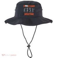 Spooky Scary Skeletons Dance Halloween Day Bucket Hat thumb 0