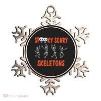 Spooky Scary Skeletons Dance Halloween Day Ornament thumb 0