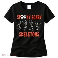 Spooky Scary Skeletons Dance Halloween Day Women's T-Shirt thumb 0