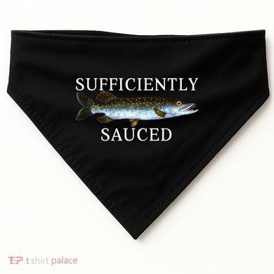 Sufficiently Sauced USA-Made Doggie Bandana