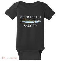 Sufficiently Sauced Baby Bodysuit thumb 0
