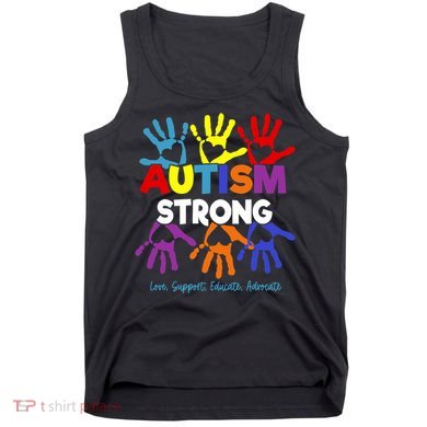 Sped Squad Special Education Teacher Autism Awareness Month Tank Top