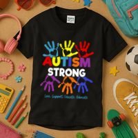 Sped Squad Special Education Teacher Autism Awareness Month Kids T-Shirt thumb 3