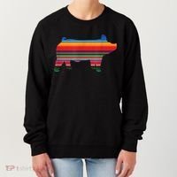 Show Swine Serape Pig Women's Sweatshirt thumb 0