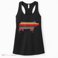 Show Swine Serape Pig Women's Tank Top thumb 0