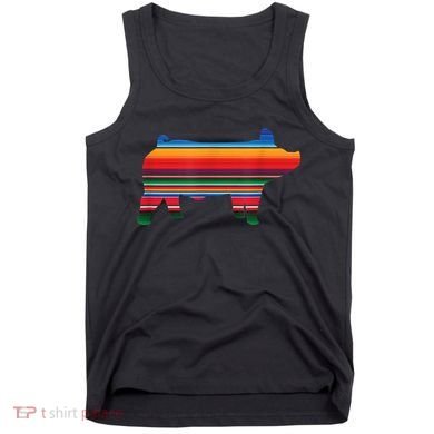 Show Swine Serape Pig Tank Top