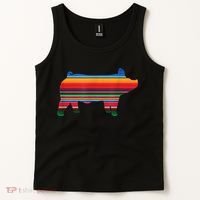 Show Swine Serape Pig Tank Top thumb 2