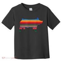 Show Swine Serape Pig Toddler T-Shirt thumb 0