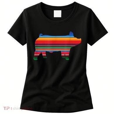 Show Swine Serape Pig Women's T-Shirt