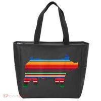 Show Swine Serape Pig Tote Bag thumb 0