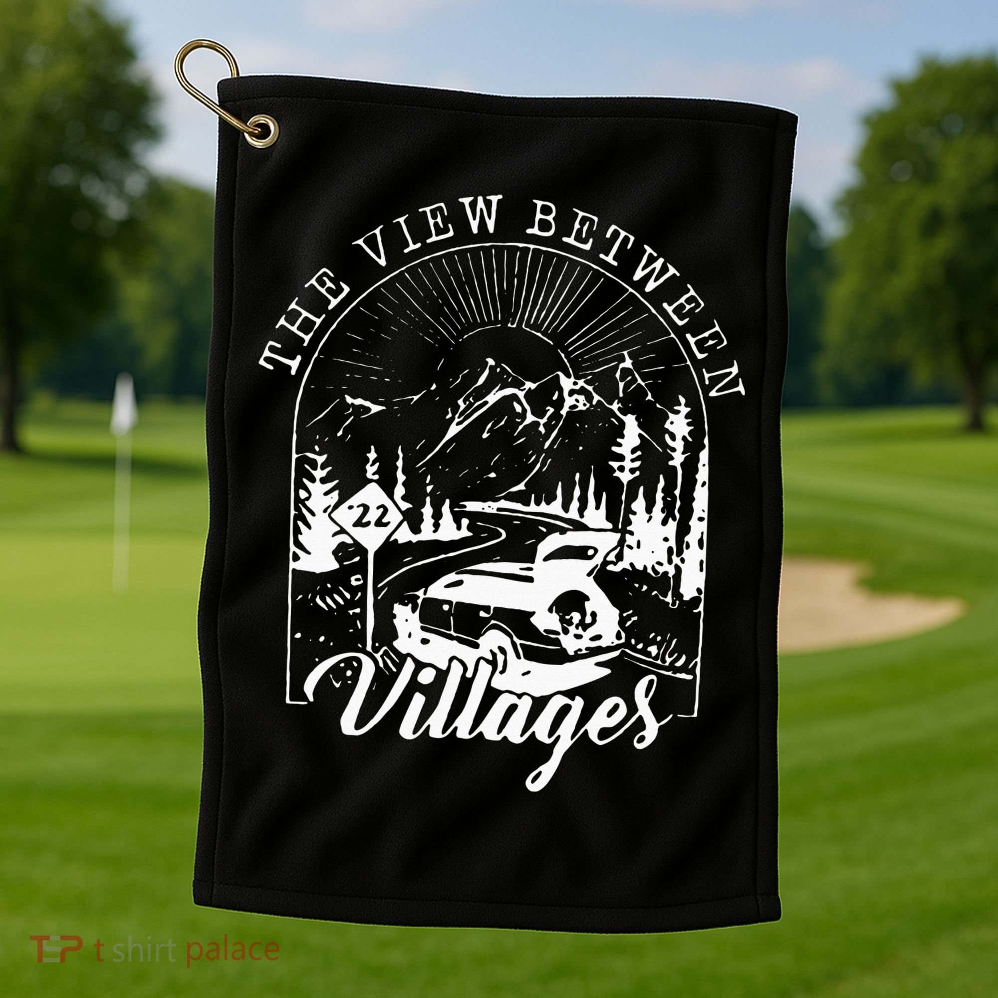 Stick Season Summer Golf Towel