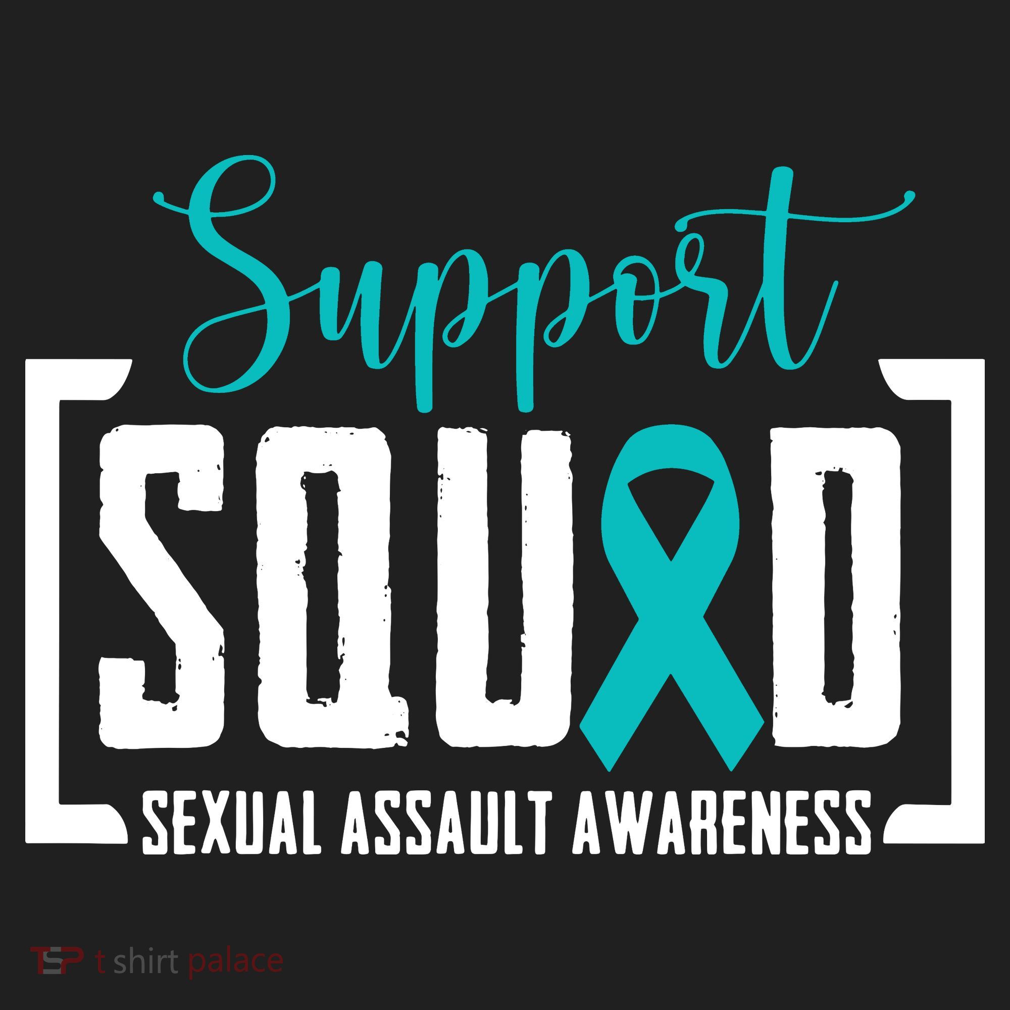 Support Squad Sexual Assault Awareness Month Support Victim Women's Sweatshirt