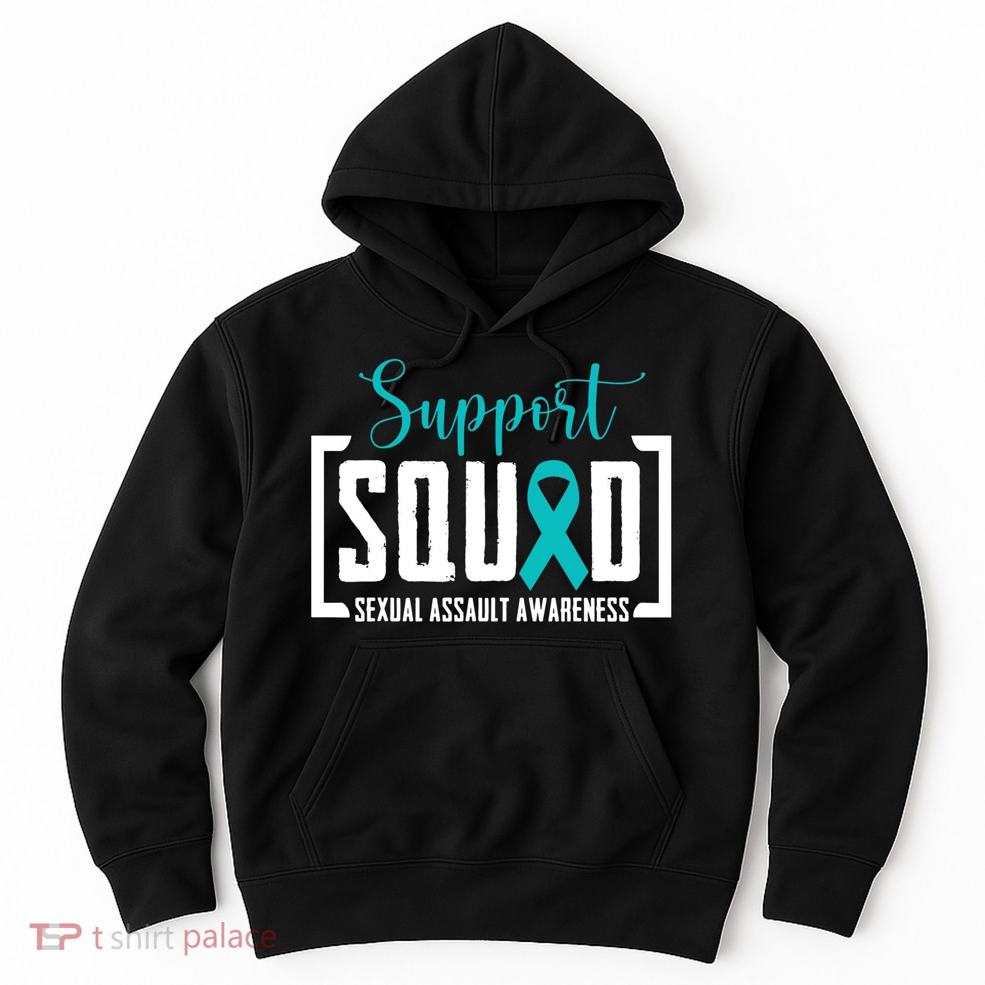 Support Squad Sexual Assault Awareness Month Support Victim Hoodie