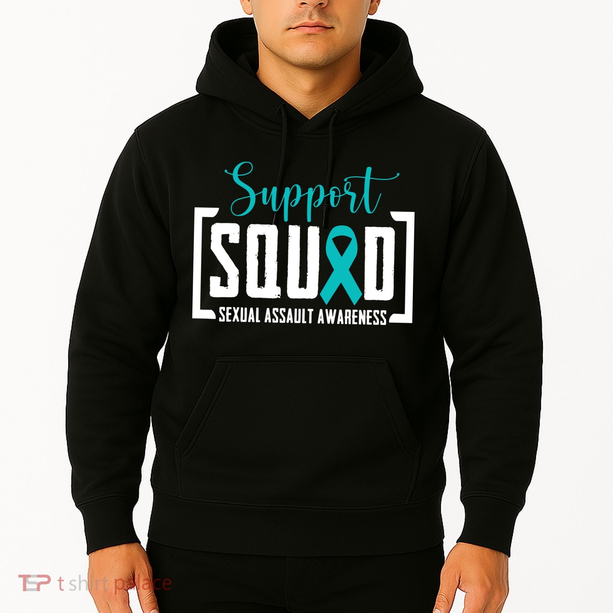 Support Squad Sexual Assault Awareness Month Support Victim Hoodie