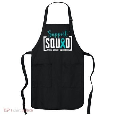 Support Squad Sexual Assault Awareness Month Support Victim Apron