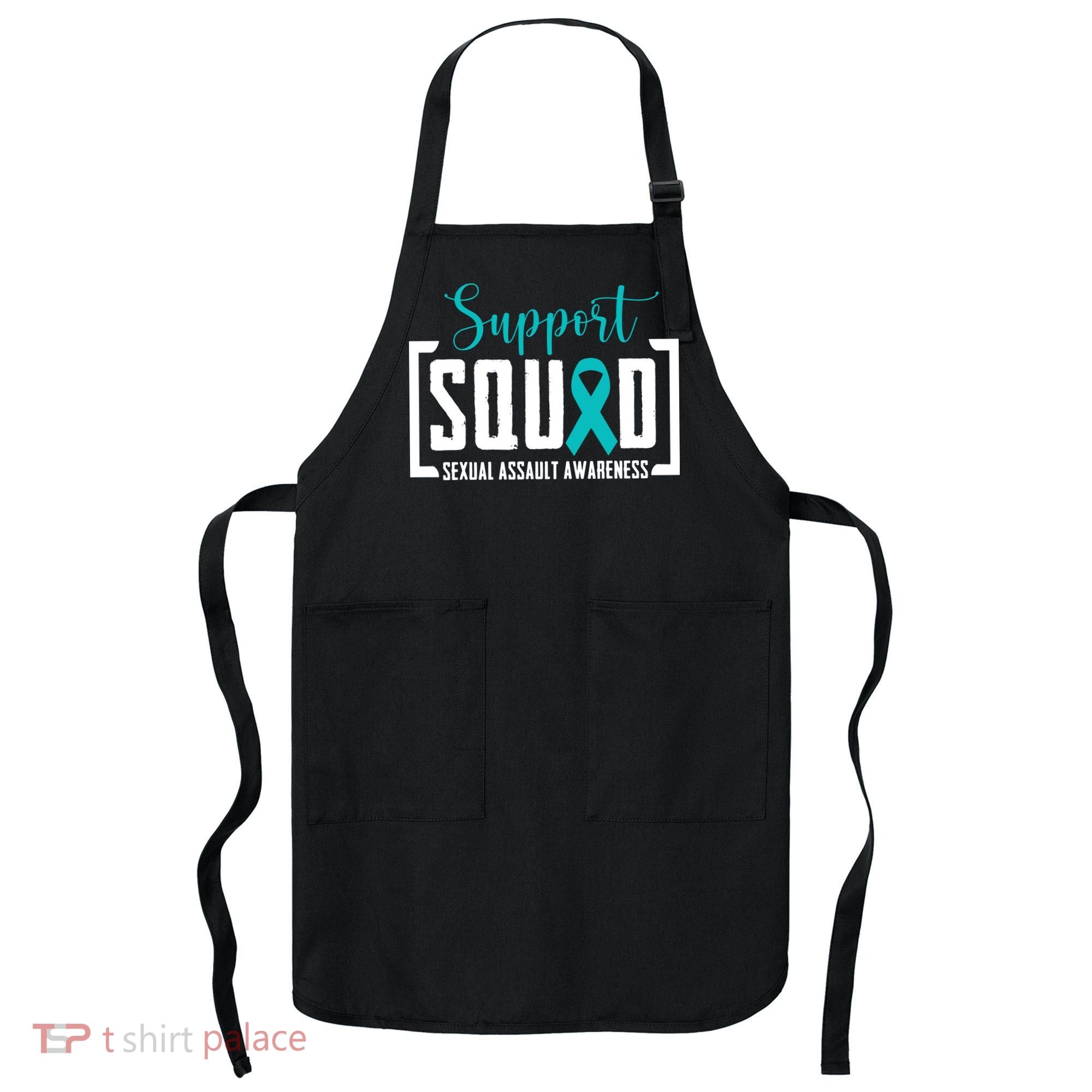 Support Squad Sexual Assault Awareness Month Support Victim Apron