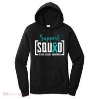 Support Squad Sexual Assault Awareness Month Support Victim Women's Hoodie thumb 0