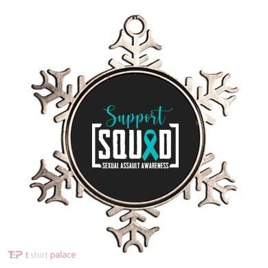 Support Squad Sexual Assault Awareness Month Support Victim Ornament